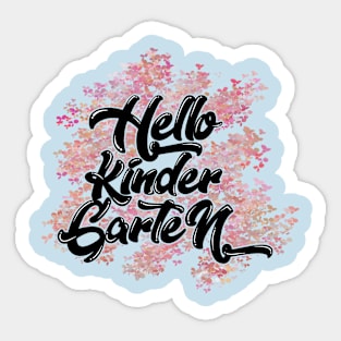 Kinder garten Sticker